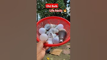 New Diwali Decoration Light Making 🔥 | Using Old Led Bulb | #shorts #bituexperiment