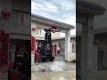 Lifting Free Heavy Beams: Forklift‑Guided Rural Gate‑Beam Demolition