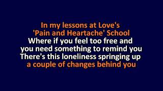 Video thumbnail of "Jackson Browne - Fountain Of Sorrow - Karaoke Instrumental Lyrics - ObsKure"