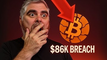 Bitcoin PLUNGES Below $86k (What to Expect Next for Crypto)
