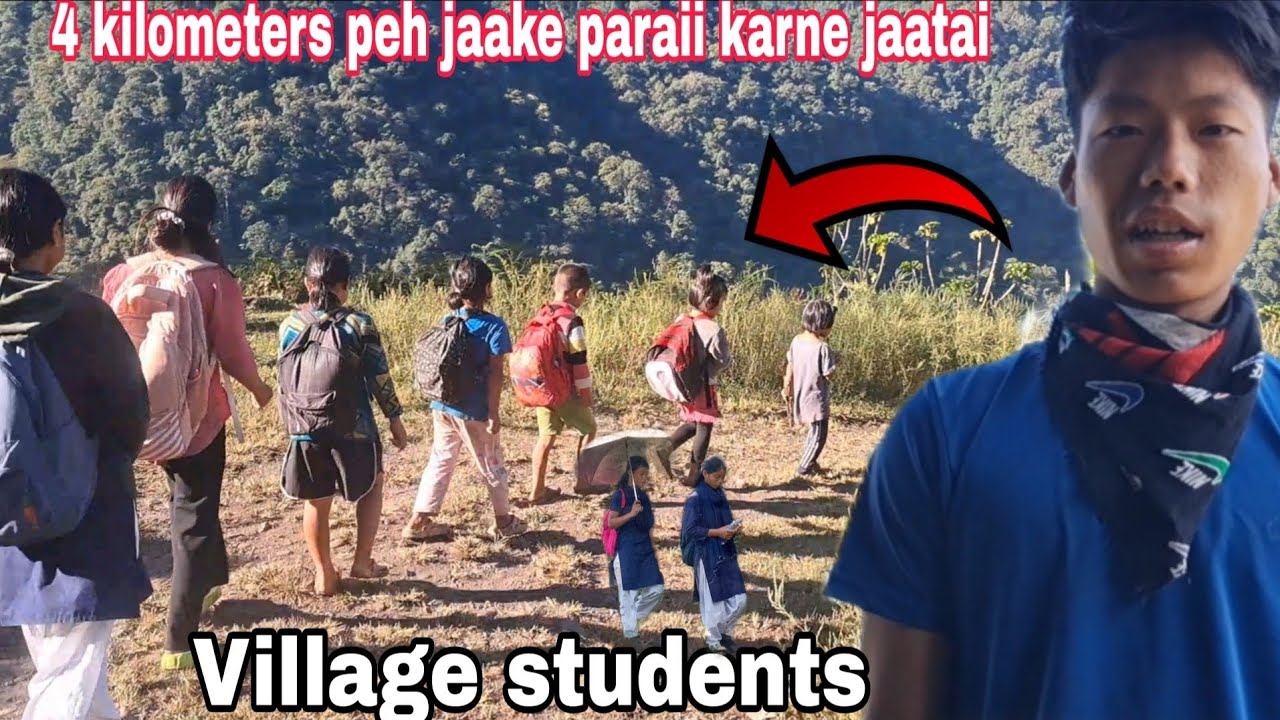 Village students | गांव के छात्रो | आरूनाचल प्रदेश 