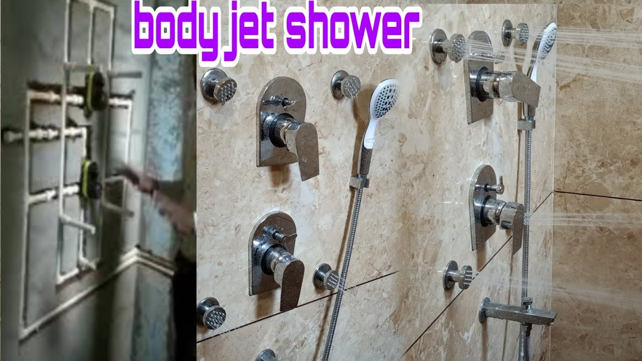 Body jet shower manual user guide YouTube
