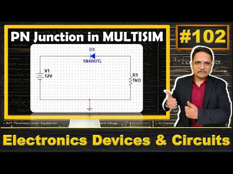 VI Characteristics of PN Junction Diode in Multisim | Engineering Funda