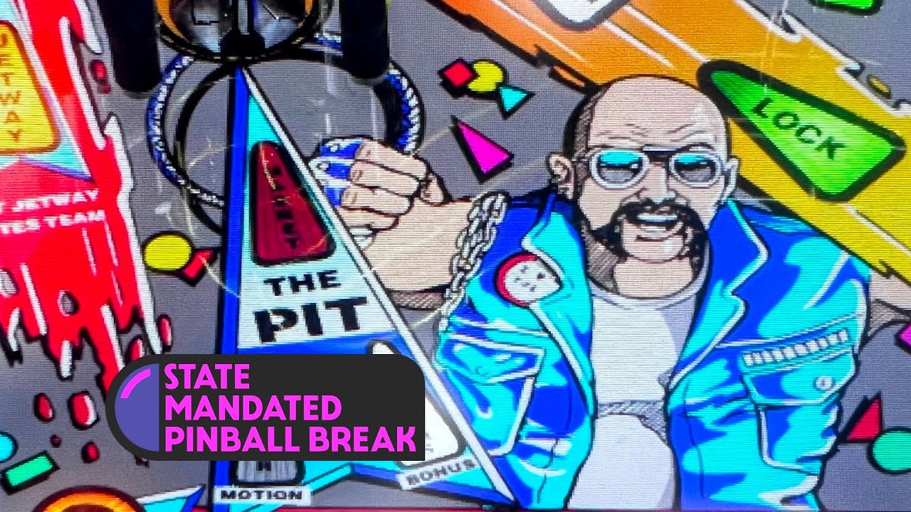 State Mandated Pinball Break | Grand Lizard, Rollergames