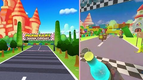 Timed Gameplay Chaos on Mario Kart GBA Peach Circuit Zombies - COD Black Ops 3 Custom Zombies Maps