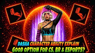 Dasha Character Ability Explained 🤯 Is Dasha Good Option for Rushers❓