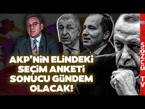 Deniz Zeyrek AKP'nin Elindeki Seçim Anketini Açıkladı! Yeniden Refah'ın Şaşırtan Oy Oranı