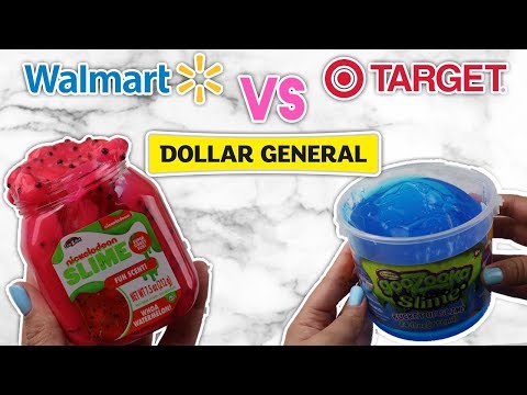 WALMART SLIME VS