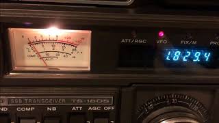 WD8DSB recordings of IK7JTF, IZ8JAI and OK1CW on 160 meters Feb 7, 2018