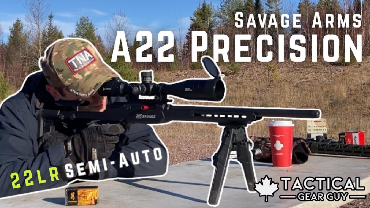 Savage Arms A22 Precision Review | The Best .22LR Rifle for Tactical Shooters?