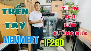Trên Tay Tủ Ẩm 256 Lít Memmert If260