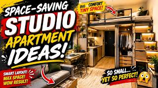 Space Saving Studio Apartment Ideas