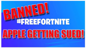 FORTNITE Removed from APP STORES! 😱 EPIC GAMES SUES APPLE