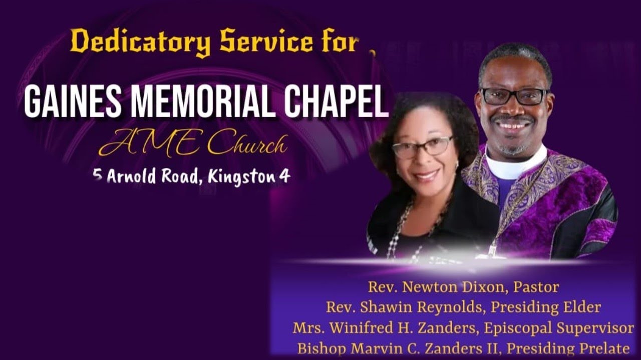 Gains Memorial Chapel Dedicatory Service. 11:30am – Saturday April 22