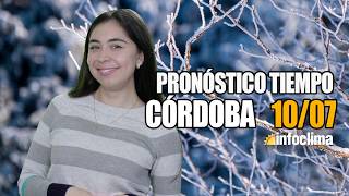 Weather Forecast for July 10, 2026. Córdoba - Argentina - Infoclima TV