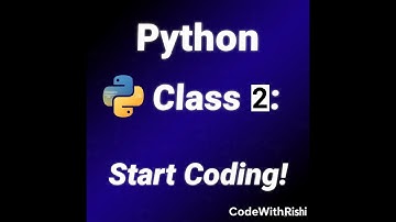 Python class 2. The basic inputs, functions, and operators of python.