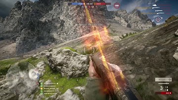 Battlefield 1 - Spawn behind enemies, takes all out, gets killed by sentry