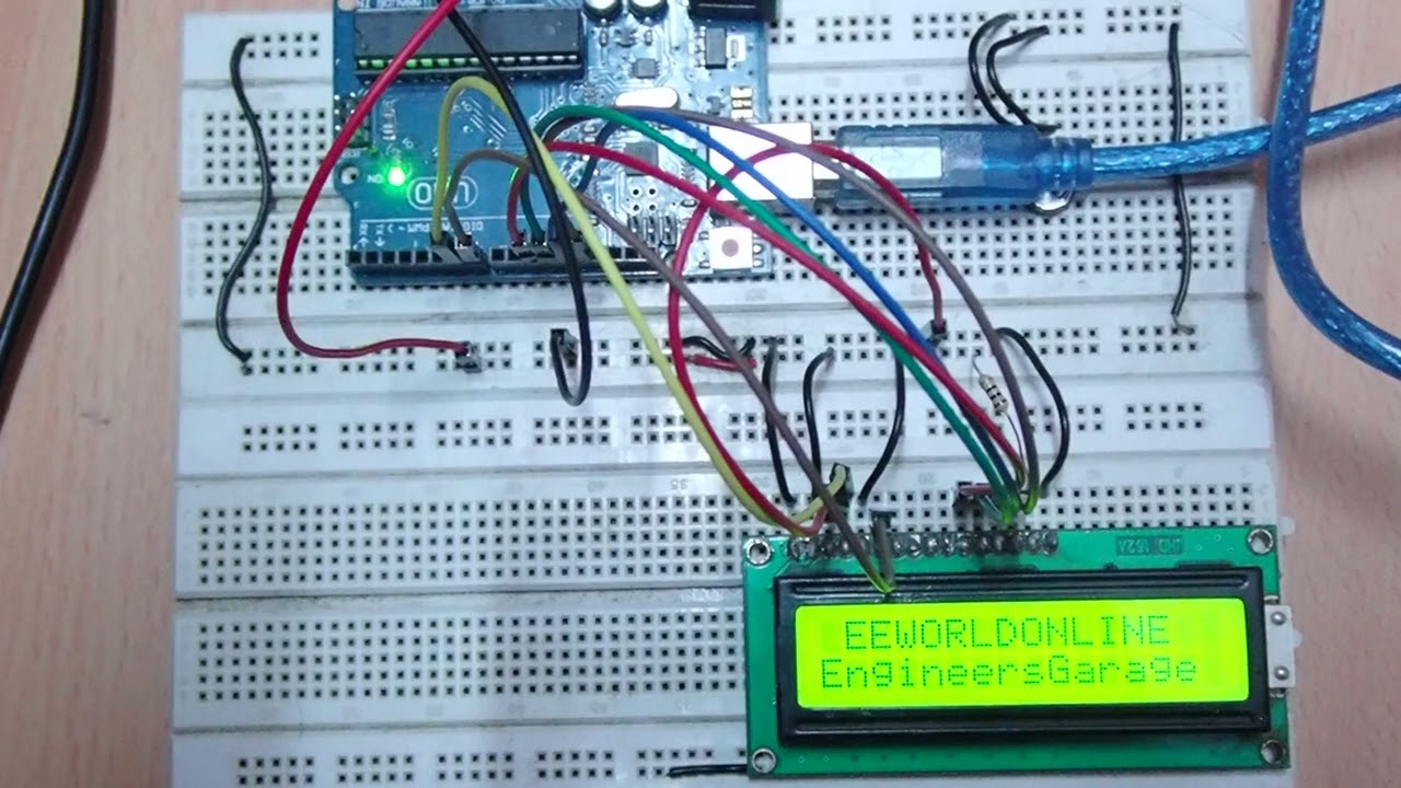 Arduino compatible coding 12: Scrolling long text on the character LCD using Arduino