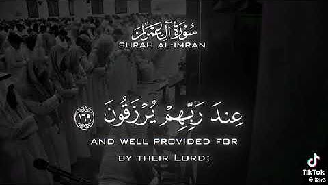 قرآن القارئ محمد اللحيدان سورة آل عمران من آية (١٦٩) إلى آية (١٧٣) تلاوة جميلة تبارك الرحمن 🌹🥀🌻🌷🌺