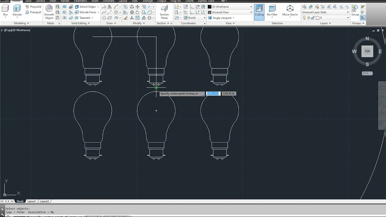 Lesson 04-5b Array Light bulbs Part 2 - YouTube