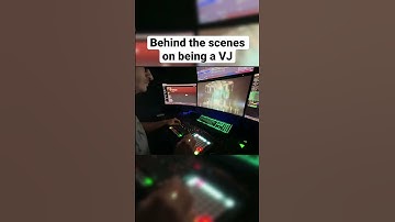 Behind the scenes on being a VJ using #resolume