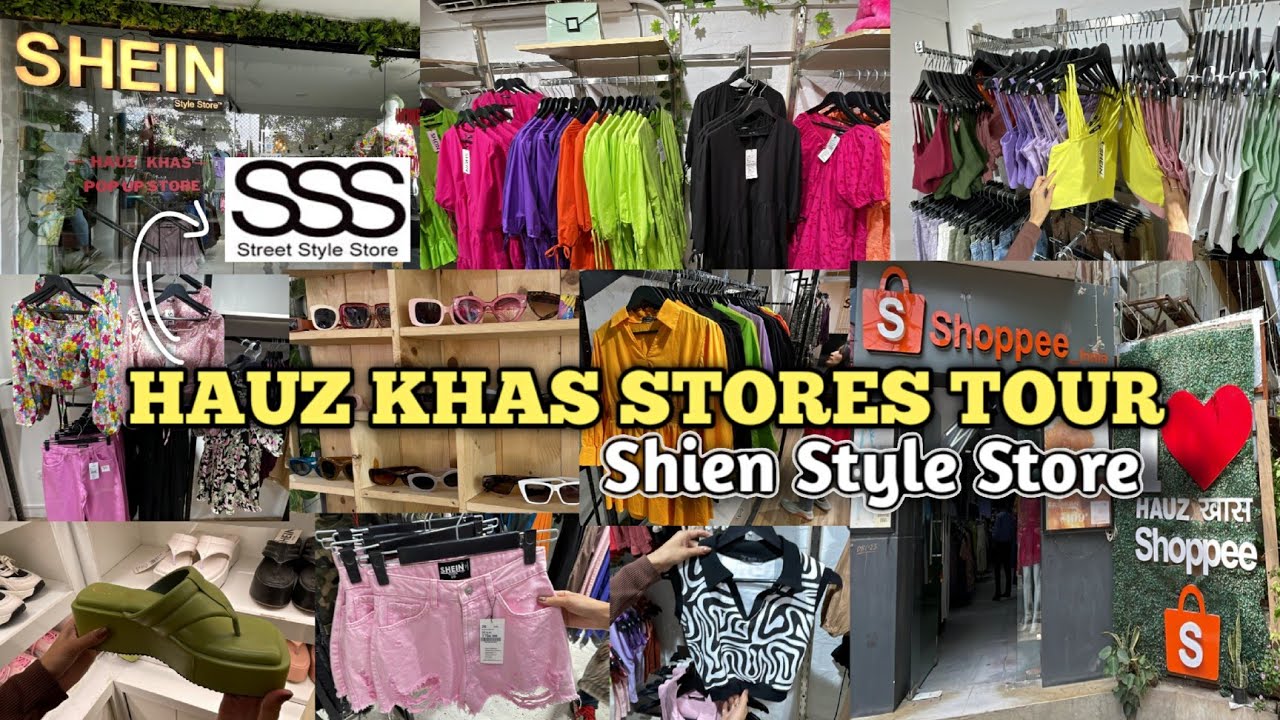 Hauz Khas Stores Tour Cheapest Outlets In Hauz Khas 😍 Must visit