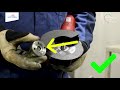 How to mount a cutting disc onto an angle grinder correctly