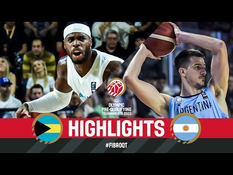 BAH 🇧🇸 v ARG 🇦🇷 | Final Highlights | FIBA Olympic Pre-Qualifying Tournament 2023 Argentina