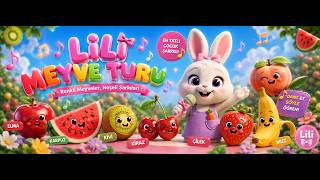 🍎🍉 Meyveleri Öğreniyoruz🍓🍌 Lili Meyve Turu Eğlenceli Çocuk Şarkısı