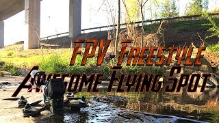 Awesome Fpv - Freestyle Spot Under A Bridge T-Motor F40 Iii Astrox X5