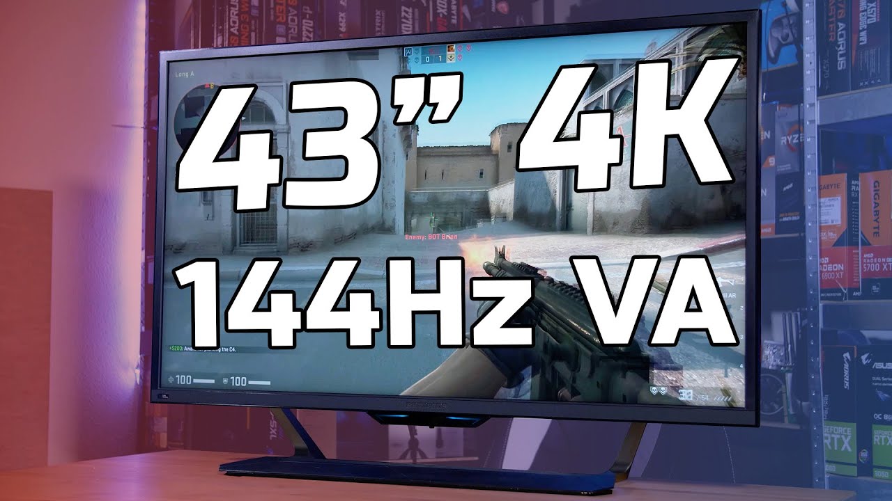 Acer Predator CG437KP Écran PC Gaming 42.5 UHD 4k IPS 120 Hz (144