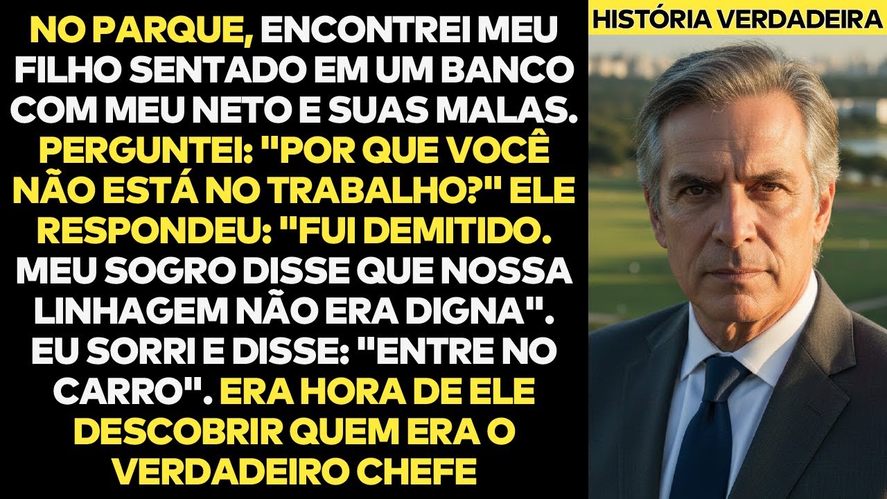 Meu Filho Disse: Meu Sogro Me Expulsou E Humilhou Meu Sangue — O Que Eu Fiz Depois