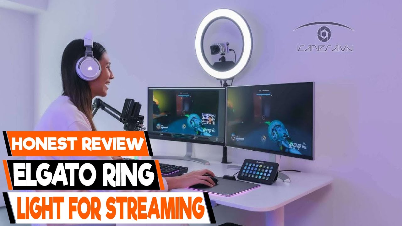 Идеальное освещение для стримов! Обзор кольцевой лампы Elgato и руководство по настройке OBS (2026)