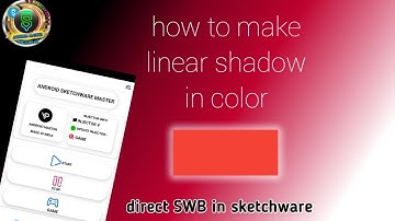 HOW TO MAKE SHADOW COLOR IN SKETCHWARE TUTURIAL,SWB PROJECT#sketchware #injector #movie #video