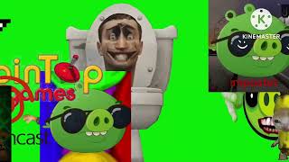 Piggy Tales Skibidi Toilet And Nextbots Characters Stampede Green Screen