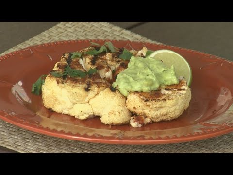 Chipotle Lime Grilled Cauliflower Steaks