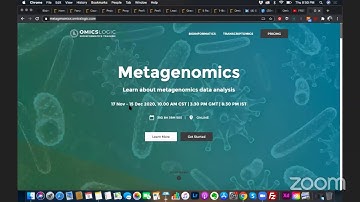 FREE Webinar Introduction to Bioinformatics for Biologists Fall 2020