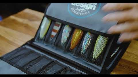 Nomad Design Jig Wallet with Hook Mesh System - Stores all your Jigs Rigged and Ready for Action