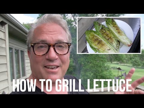 How to Grill Lettuce - summer grilling fun