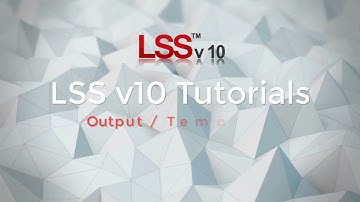 Output Template Command - LSS Tutorial