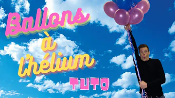 Comment faire tenir ballon hélium ?