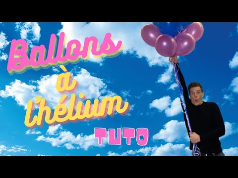 Vidéo: Comment Gonfler Des Ballons à L'hélium