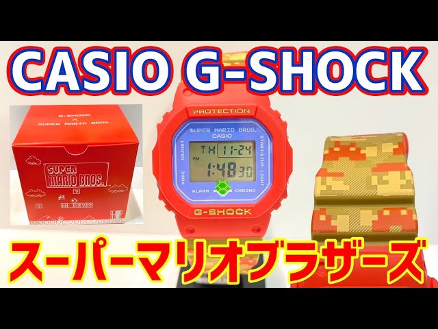 G-SHOCK】ジーショック×スーパーマリオブラザーズ！DW-5600SMB-4JR ...