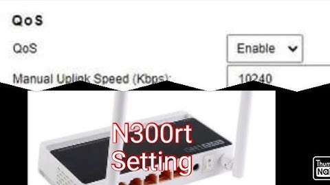 Toto n300rt || seting anti lemot