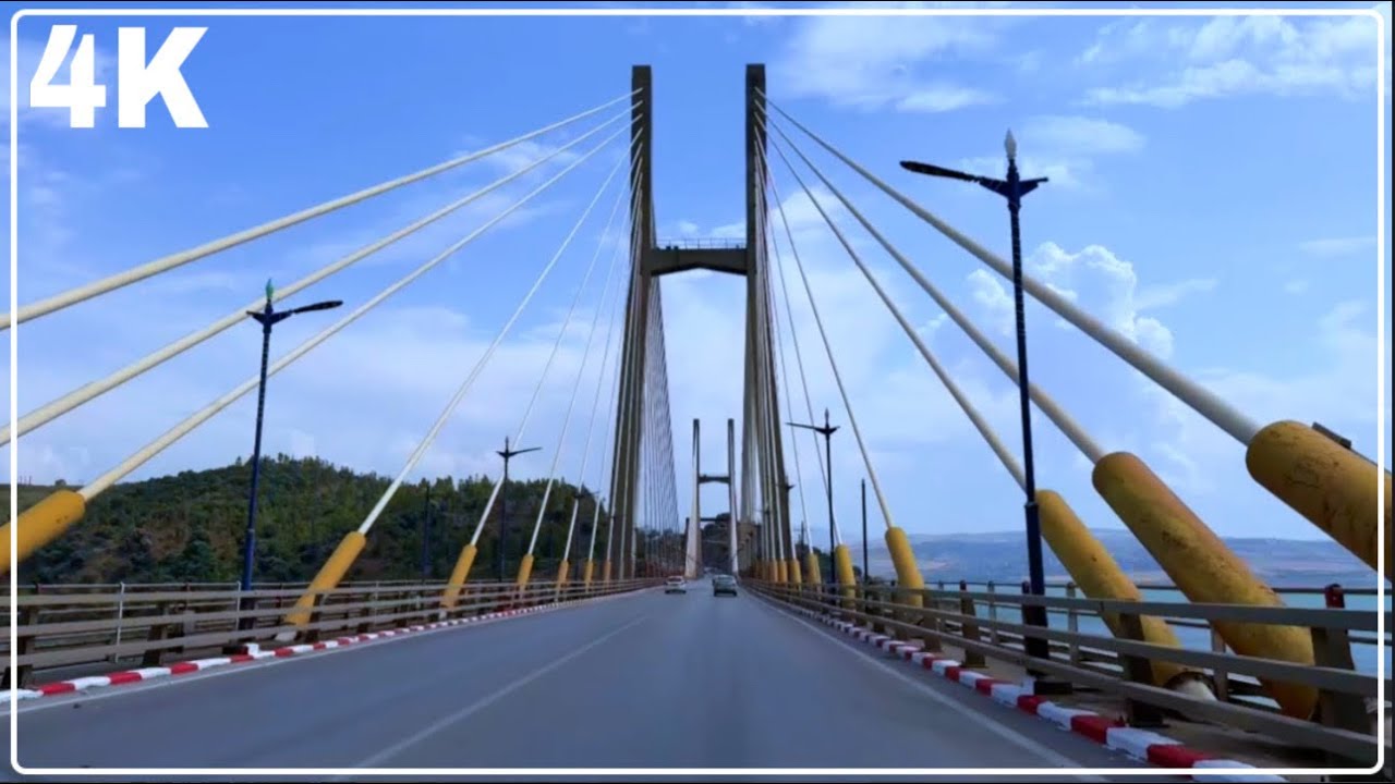 مشاهد رائعة. جولة بالسيارة من حدود ولايتي جيجل وميلة إلى جسر سد بني هارون مرورا بمركب الحمام المعدني