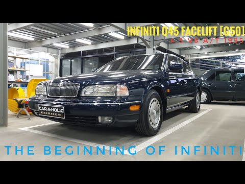 Infiniti Q45 SWB 4.5 V8 A/T 1995 Facelift 1994 [G50] In Depth Review Indonesia