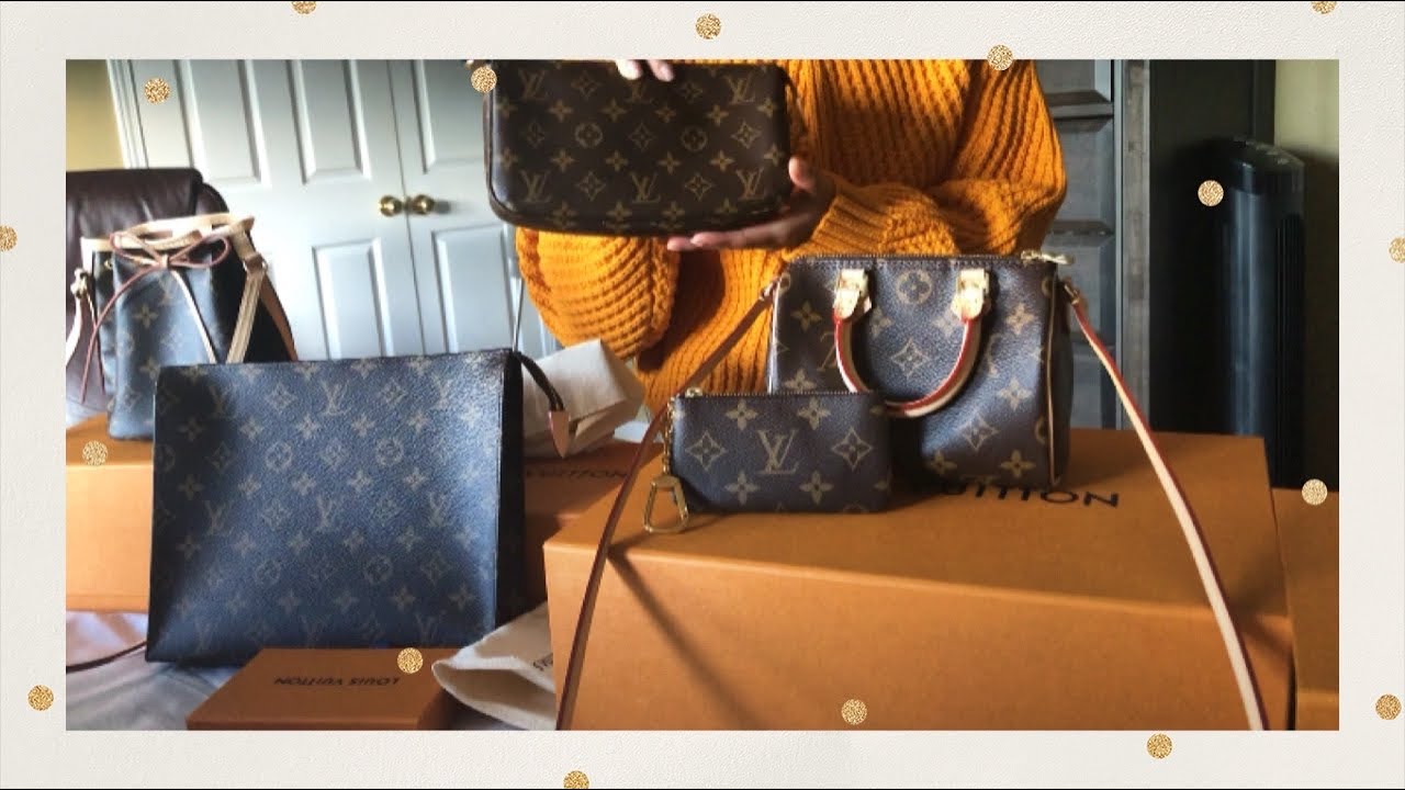 LOUIS VUITTON UNBOXING AND HOW I SCORED THEM! NANO SPEEDY AND NOE, POCHETTE  ACCESSORIES, ETC - YouTube