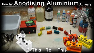How to Anodise Aluminium at home [how i anodised at home]