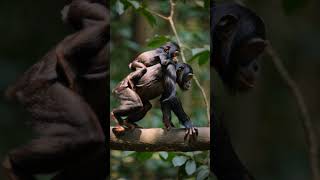 The 12-Year-Old Chimp Who Carried a Stranger's Orphan for a Year 🐒