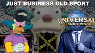 Will Universal Studios Orlando Replace The Simpsons Land?